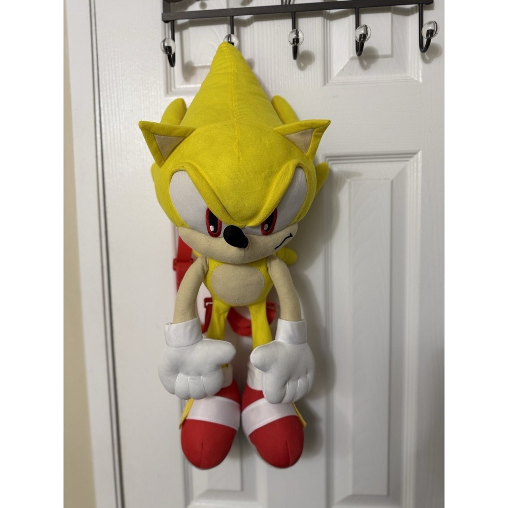 Super Sonic - Backpack Plush Toy
